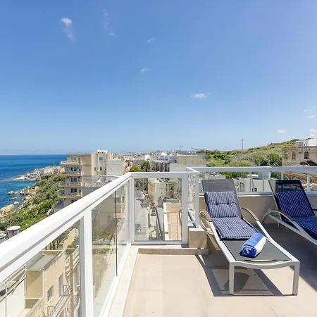 Lux Sea Front Penthouse With Breathtaking Views In St Pauls By 360 Estates * خليج سانت بول