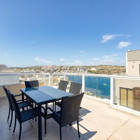 Lux Sea Front Penthouse With Breathtaking Views In St Pauls By 360 Estates