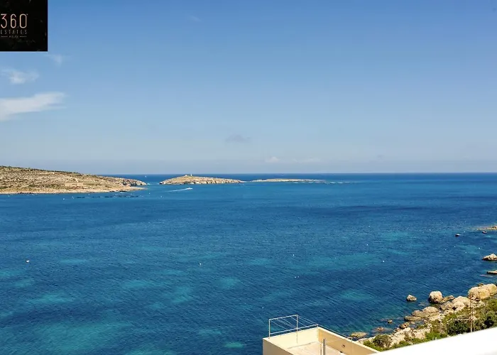 Lux Sea Front Penthouse With Breathtaking Views In St Pauls By 360 Estates Appartamento