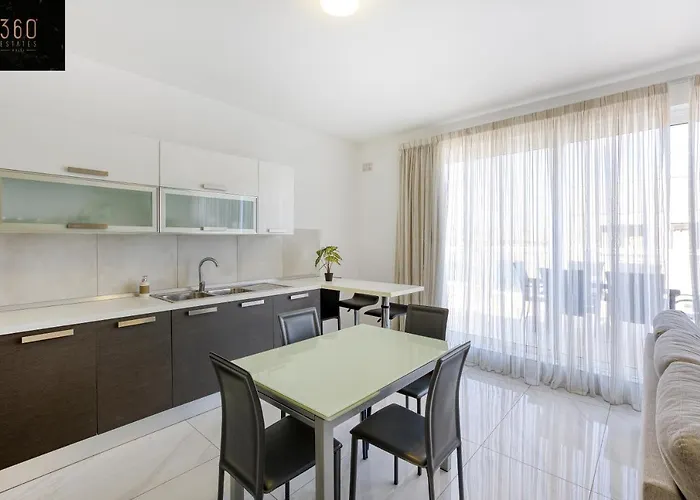 Lux Sea Front Penthouse With Breathtaking Views In St Pauls By 360 Estates * St. Paul's Bay